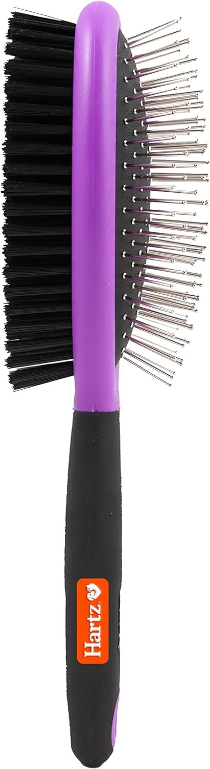 Hartz Groomer’s Best Combo Dog Brush, Multi-Colored