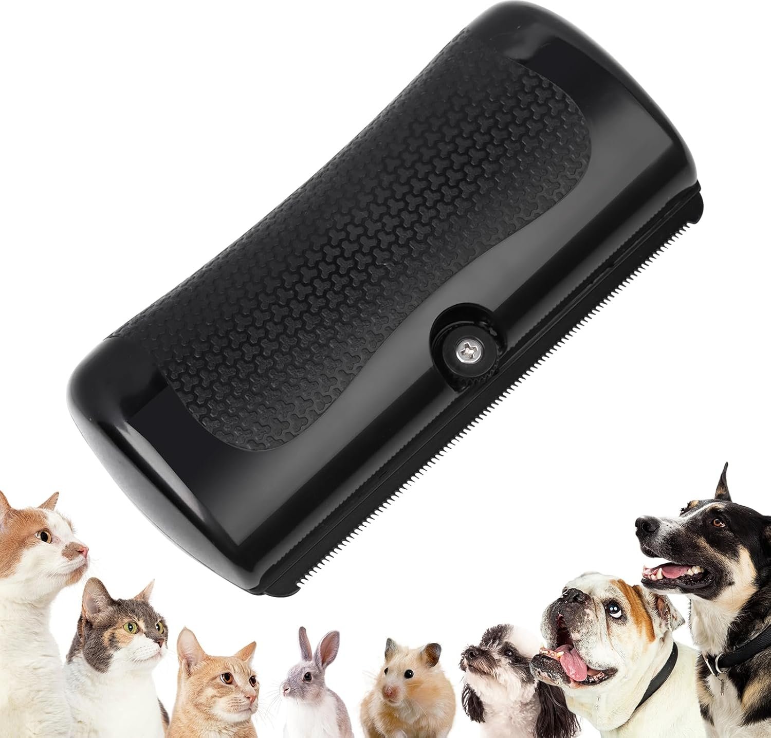 Deshedding Dog Brush, Grooming Deshedding Brush for Dogs, Cats, Rabbits, Horses, Ergonomic Pet Groomer Tool for Remove Short and Long Hair