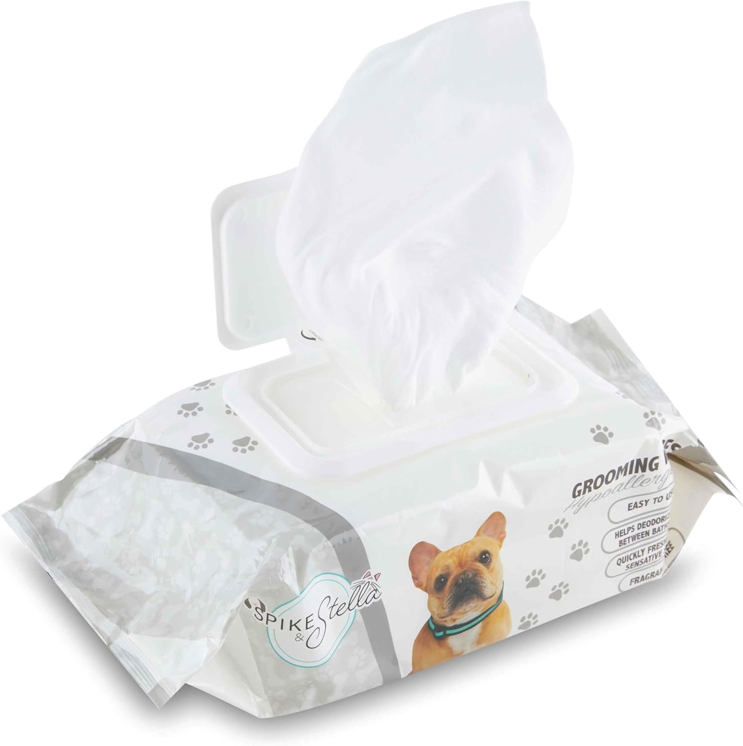 110 Pack Pet Grooming Wipes – Large & Extra-Large Sizes – Lavender, Aloe, & Unscented Variations – Hypoallergenic & Extra Durable – Perfect for Dogs & Cats, 6″x8″