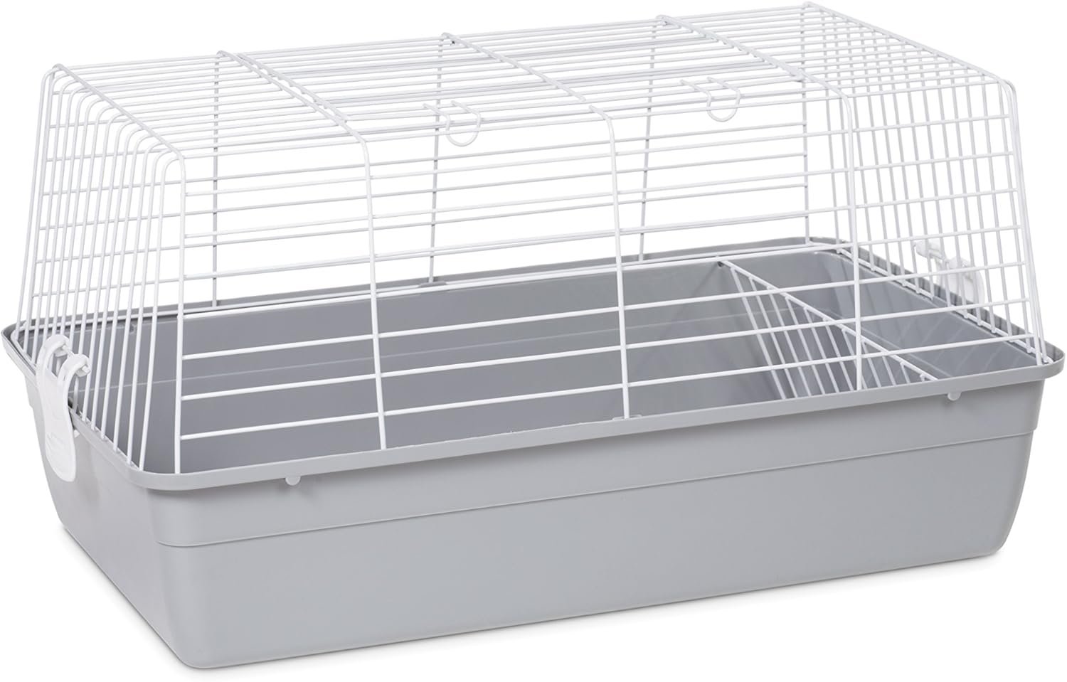 Prevue Pet Products Carina Animal Tubby – Small Animal Cage for Guinea Pigs, Dwarf Rabbits, Indoor and Outdoor Use, Lightweight, Travel Friendly Enclosure – Small, Gray